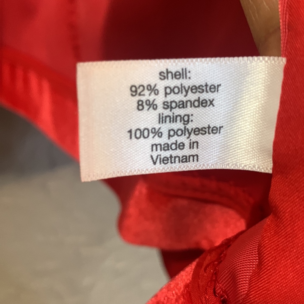 Lane Bryant Red Velvet Blazer Jacket - Picture 10 of 16